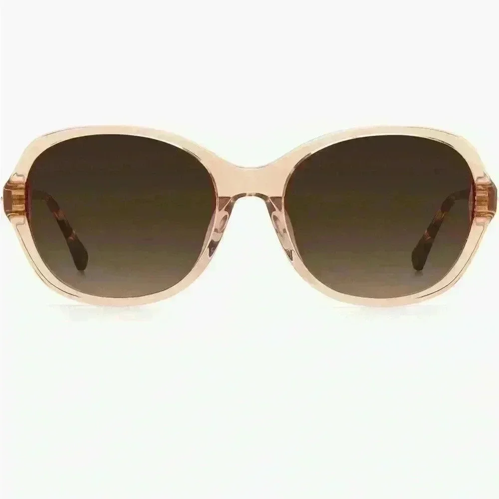 Kate Spade 57mm Yaelfs Oversize Sunglasses in Brown/ Brown Gradient NWT